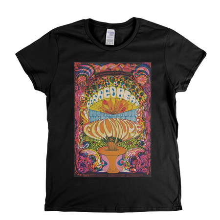 Fillmore West Canned Heat Poster Womens T-Shirt