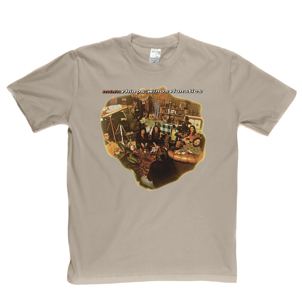 Man Rhinos Winos And Lunatics T-Shirt