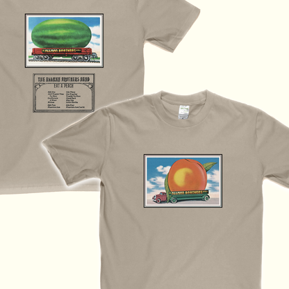 The Allman Brothers Eat A Peach Front And Back T-Shirt