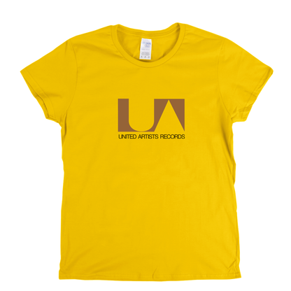 United Artists Label Logo Womens T-Shirt