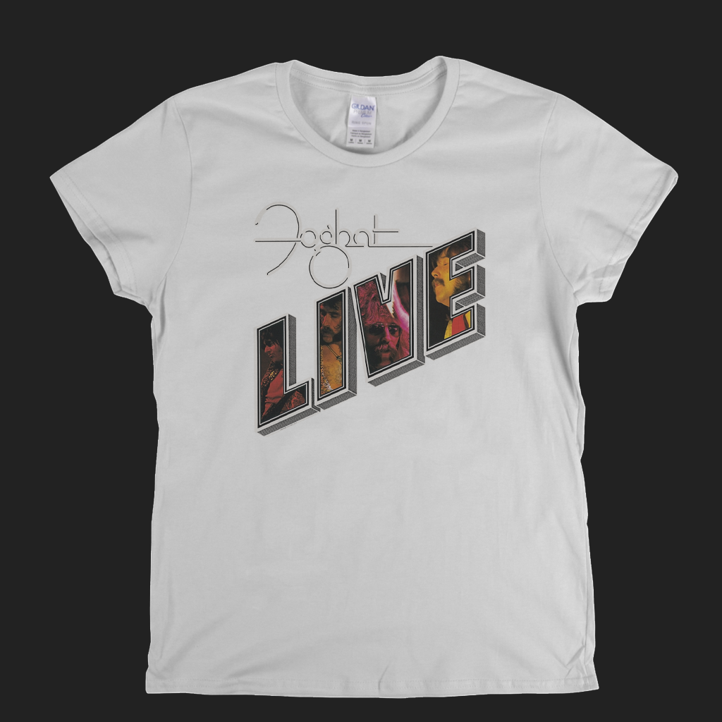 Foghat Live Womens T-Shirt