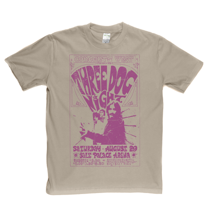 Three Dog Night Gig Poster T-Shirt