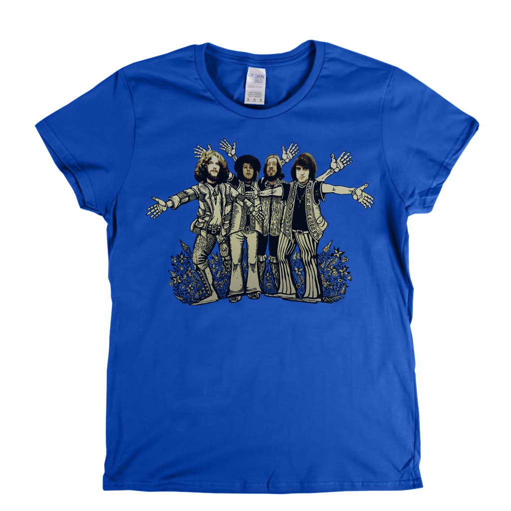 Jethro Tull Stand Up Pop Up Womens T-Shirt