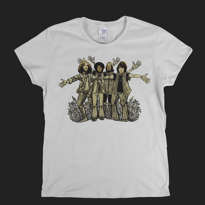 Jethro Tull Stand Up Pop Up Womens T-Shirt