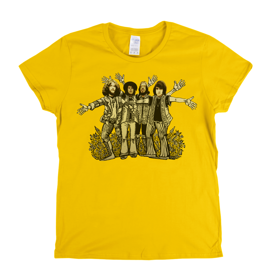 Jethro Tull Stand Up Pop Up Womens T-Shirt