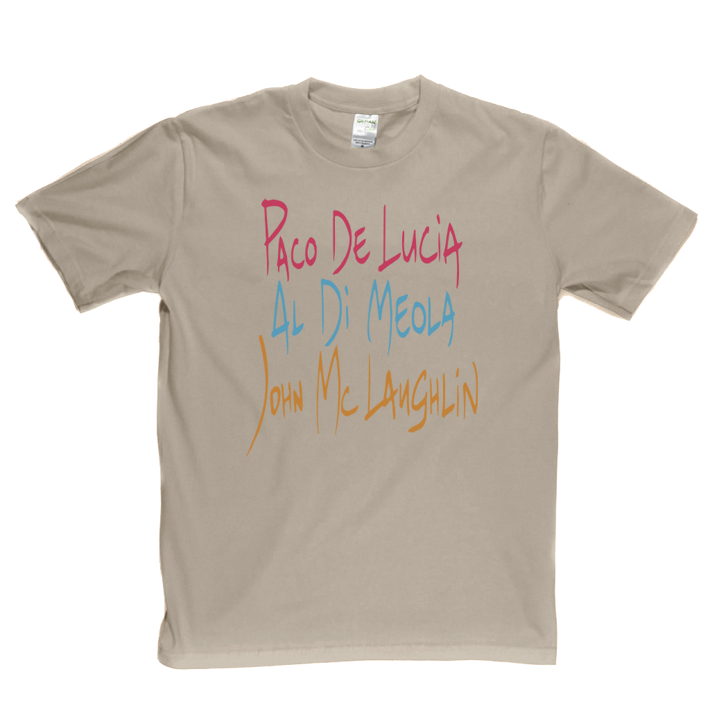 Paco De Lucia Al Di Meola John Mclaughlin T-Shirt