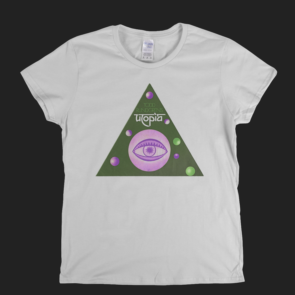 Todd Rundgrens Utopia Triangular Womens T-Shirt