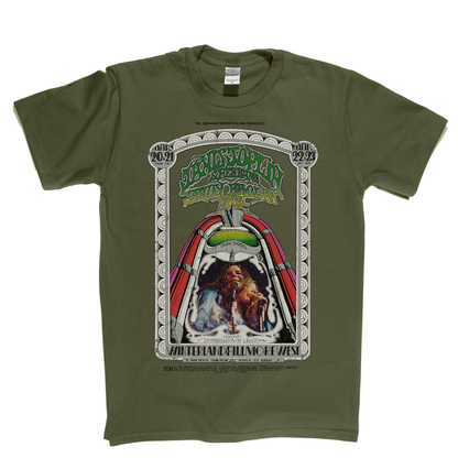 Janis Joplin Fillmore West Poster T-Shirt