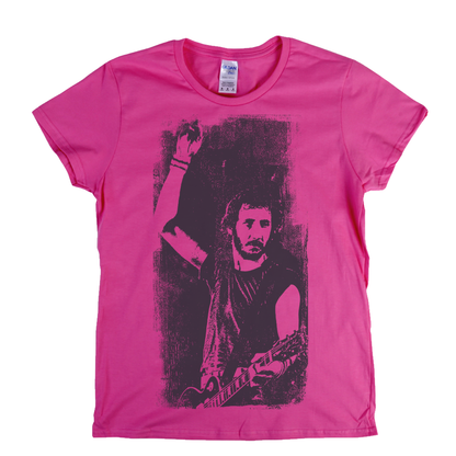 Pete Townshend Close Up Womens T-Shirt