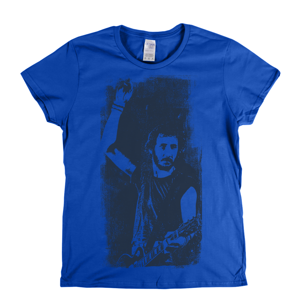 Pete Townshend Close Up Womens T-Shirt