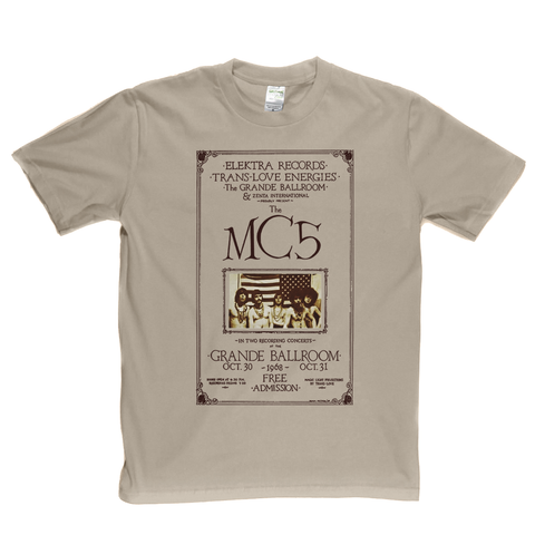 MC5 Grande Ballroom Poster T Shirt