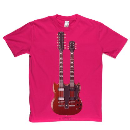 Jimmy Page Gibson Doubleneck T-Shirt