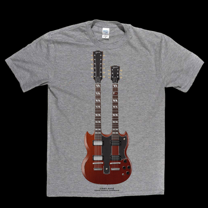 Jimmy Page Gibson Doubleneck T-Shirt