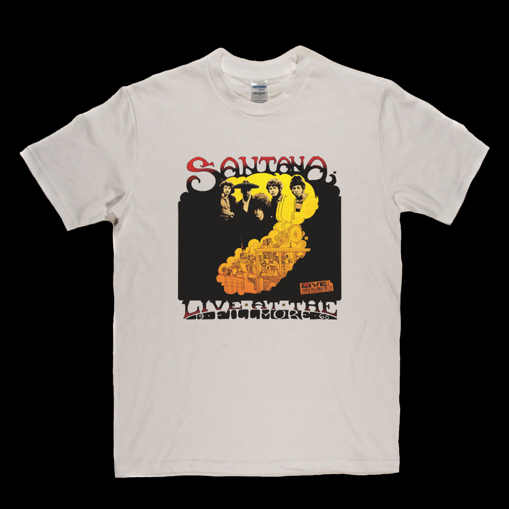 Santana Live At The Fillmore 1968 T-Shirt