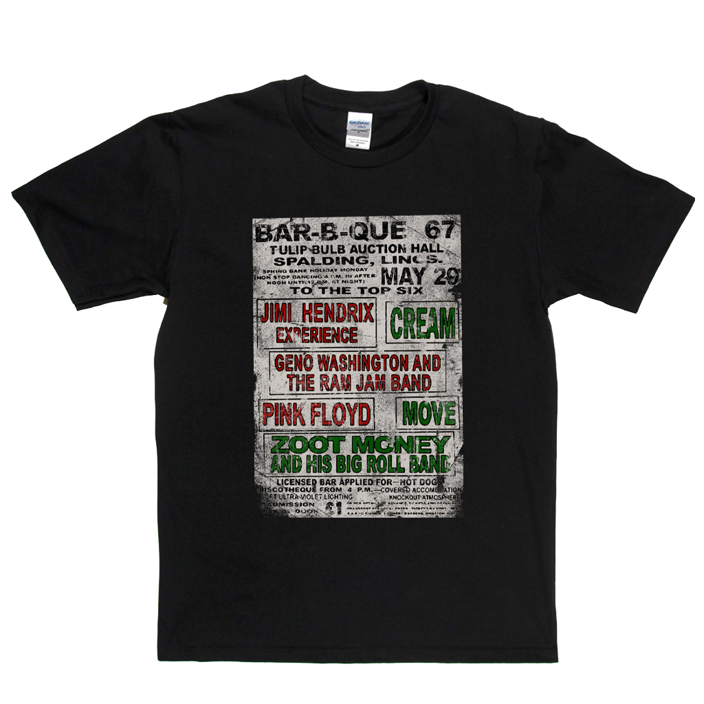 Bar B Que 67 Spalding Festival Poster T-Shirt