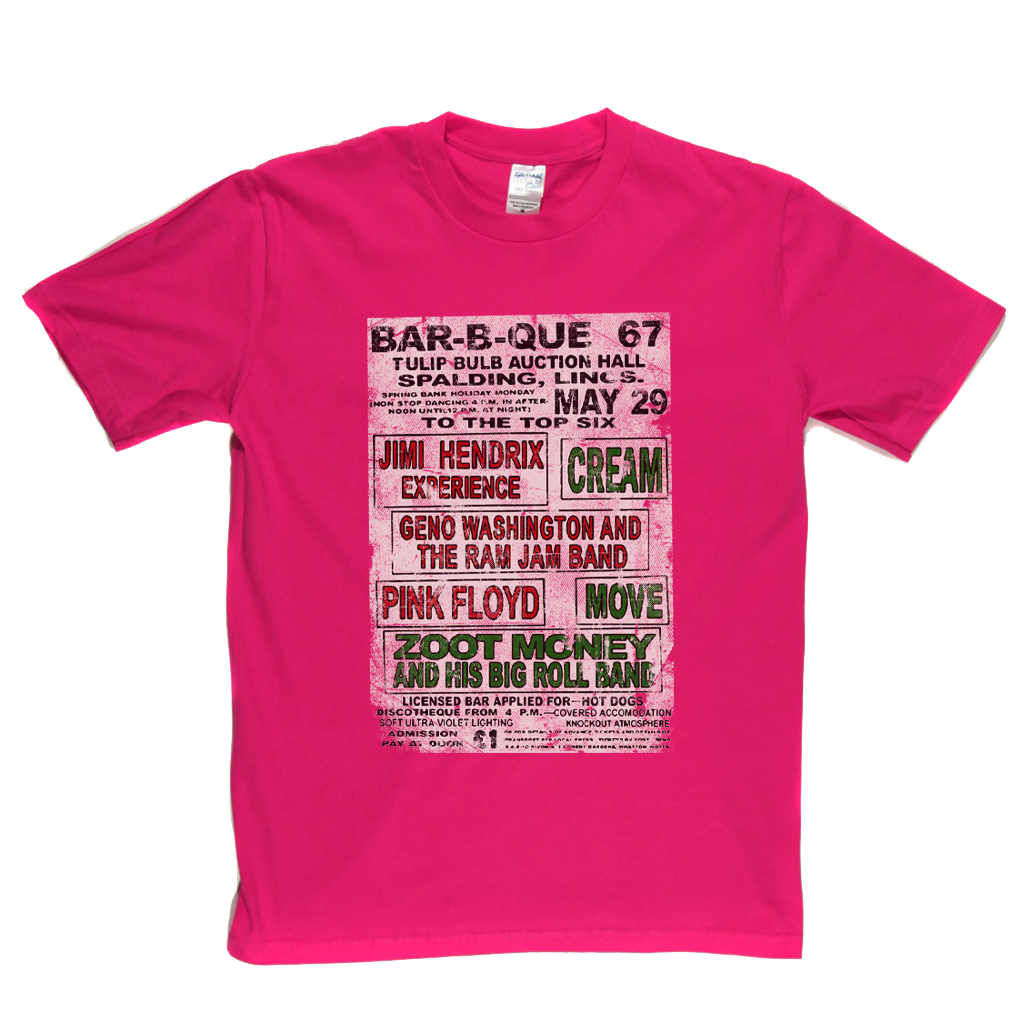 Bar B Que 67 Spalding Festival Poster T-Shirt