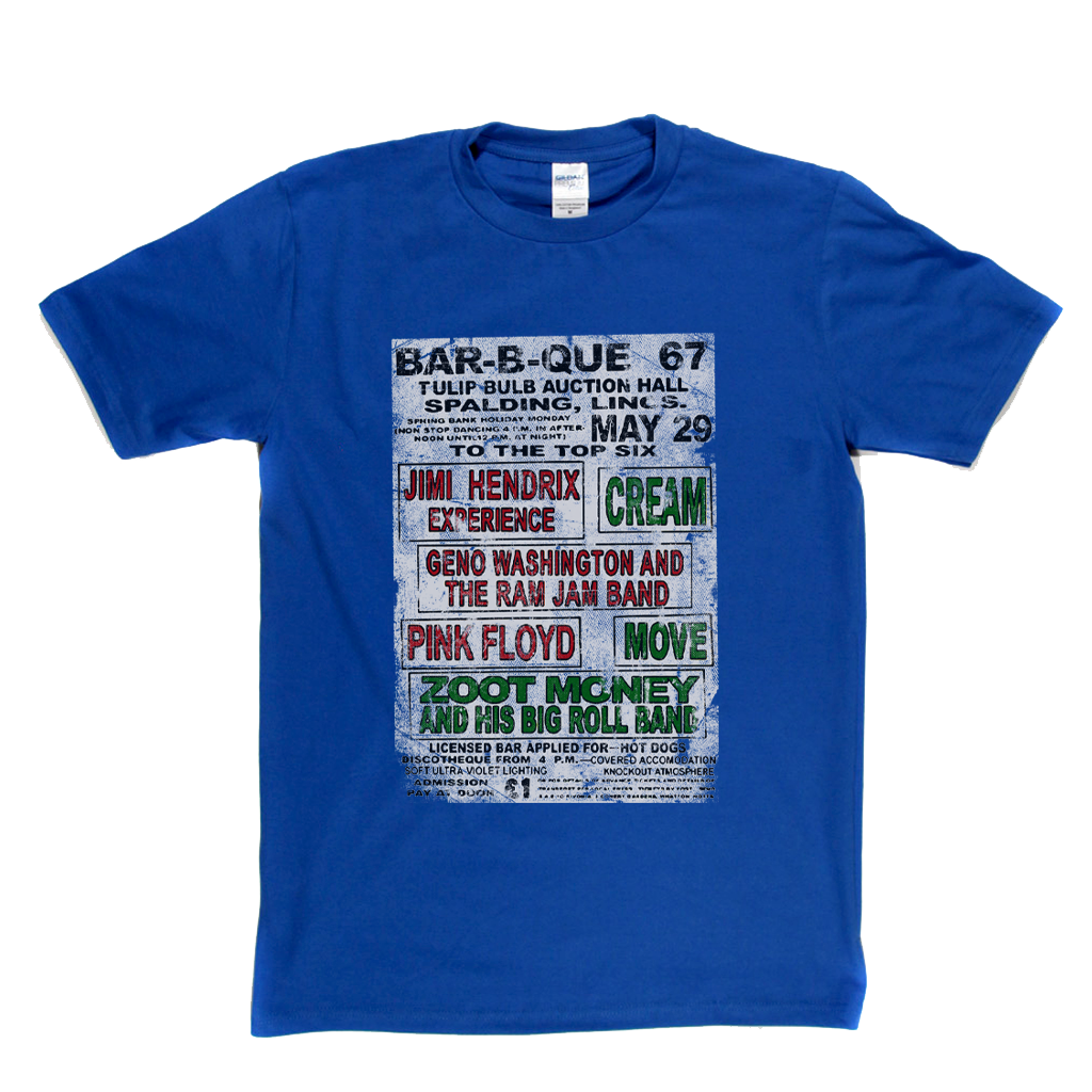 Bar B Que 67 Spalding Festival Poster T-Shirt