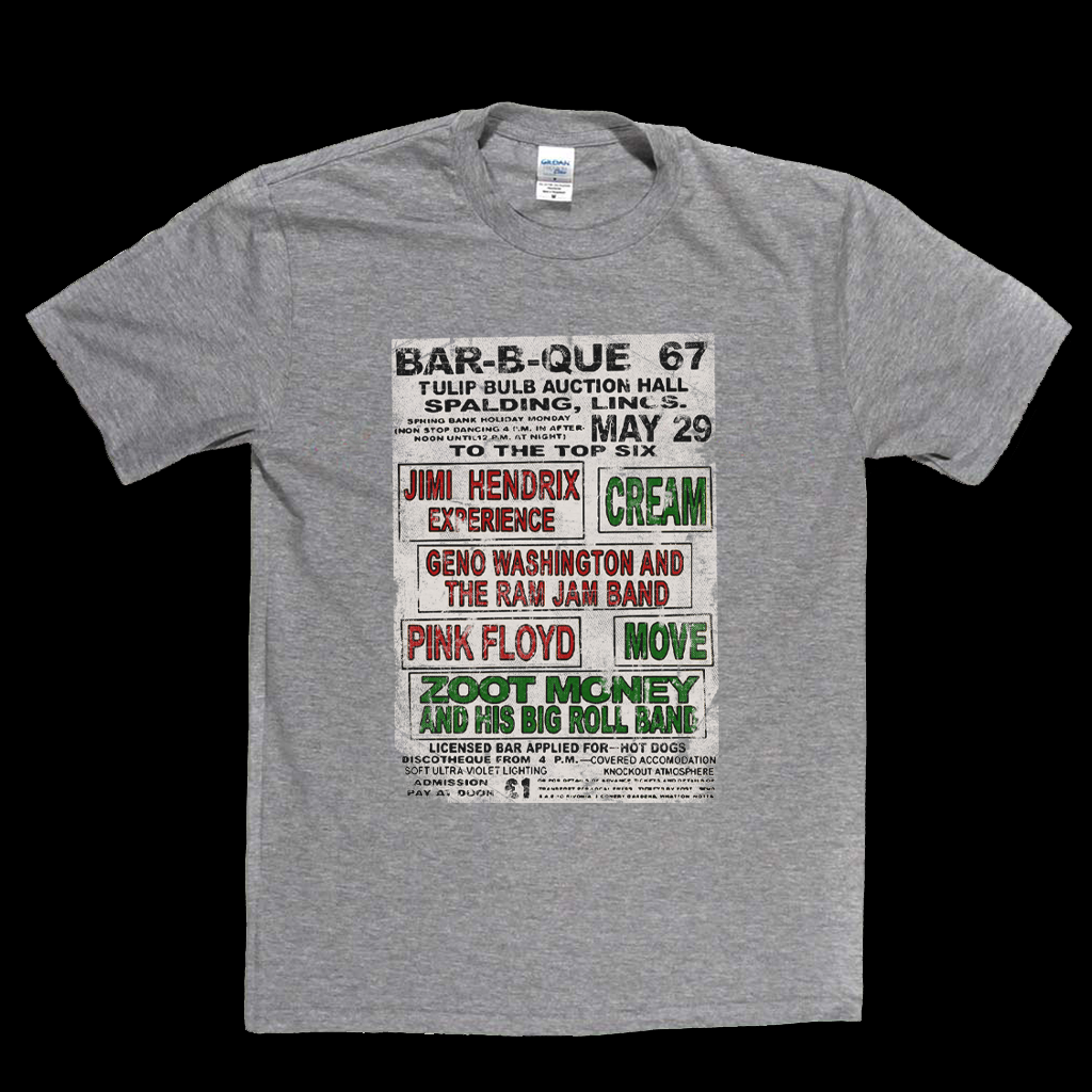 Bar B Que 67 Spalding Festival Poster T-Shirt