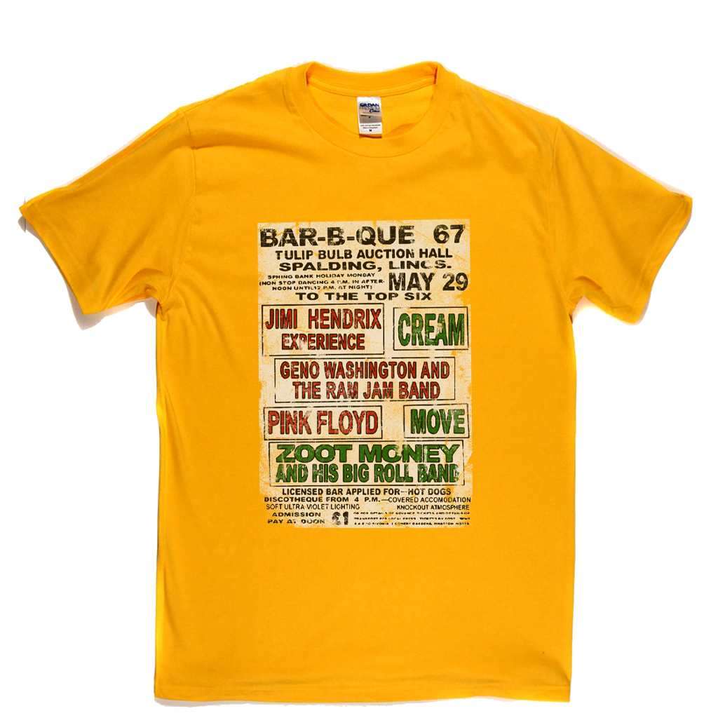 Bar B Que 67 Spalding Festival Poster T-Shirt