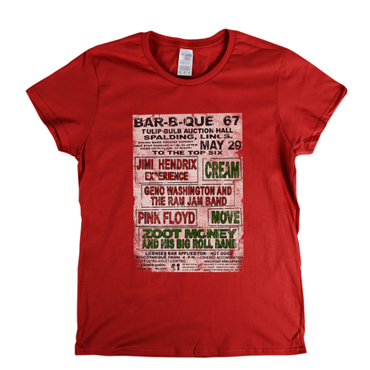 Bar B Que 67 Spalding Festival Poster Womens T-Shirt