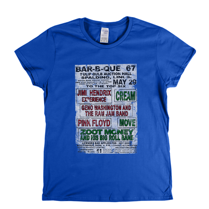 Bar B Que 67 Spalding Festival Poster Womens T-Shirt