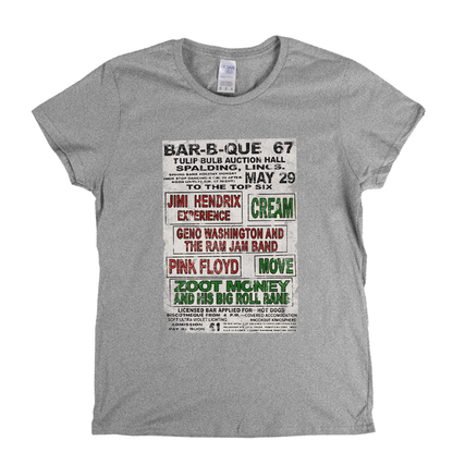 Bar B Que 67 Spalding Festival Poster Womens T-Shirt