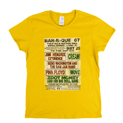 Bar B Que 67 Spalding Festival Poster Womens T-Shirt