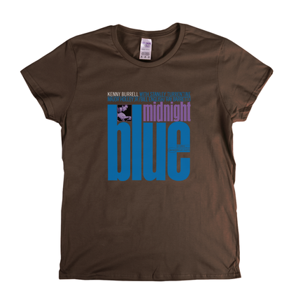 Kenny Burrell Midnight Blue Womens T-Shirt