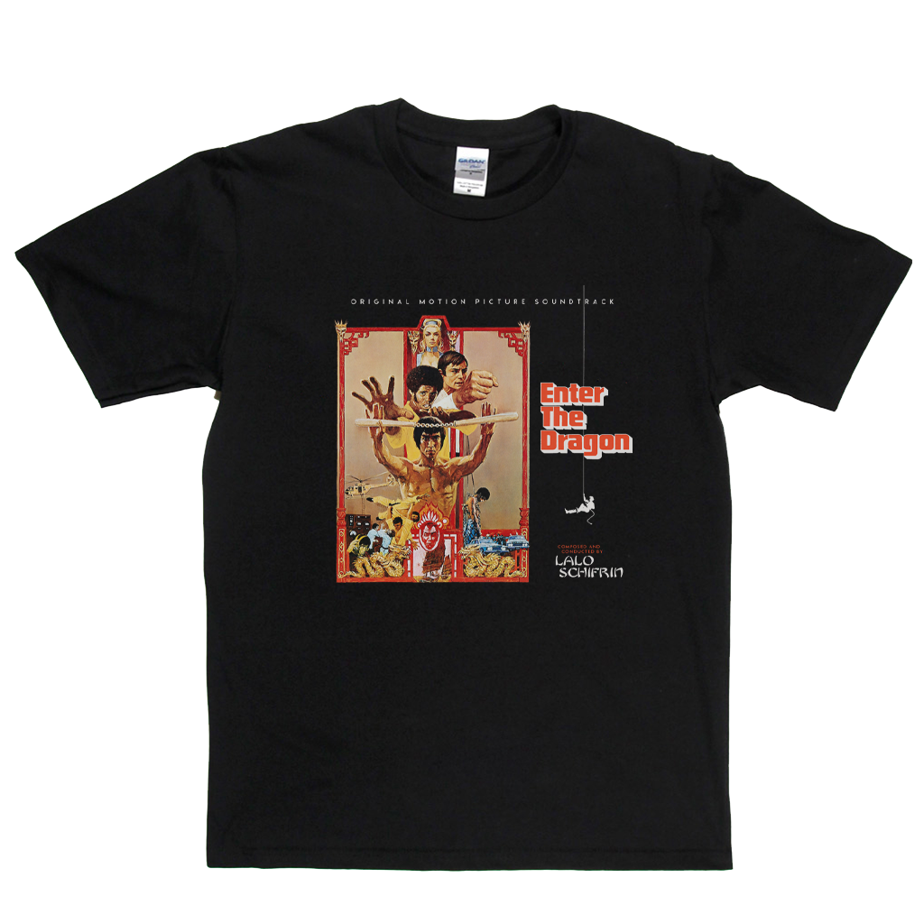 Bruce Lee Enter The Dragon Soundtrack T-Shirt