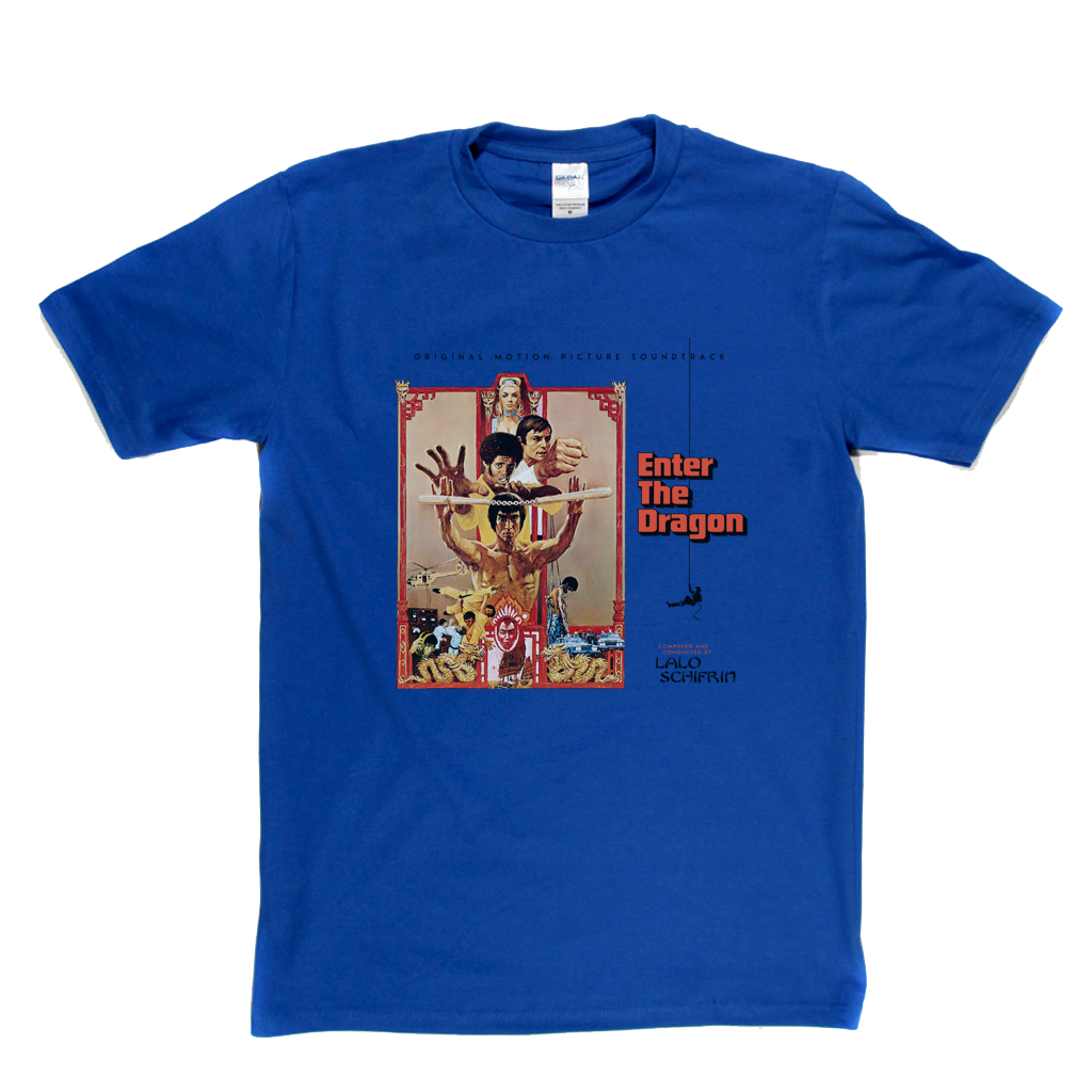 Bruce Lee Enter The Dragon Soundtrack T-Shirt