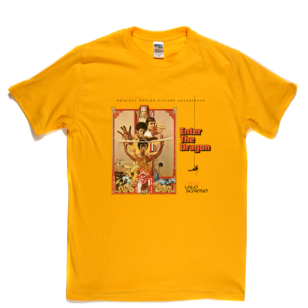 Bruce Lee Enter The Dragon Soundtrack T-Shirt