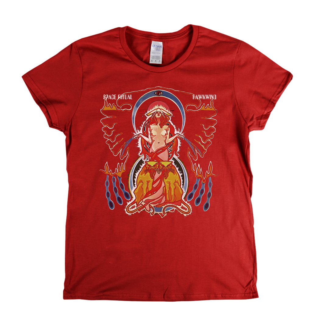 Hawkwind Space Ritual Womens T-Shirt