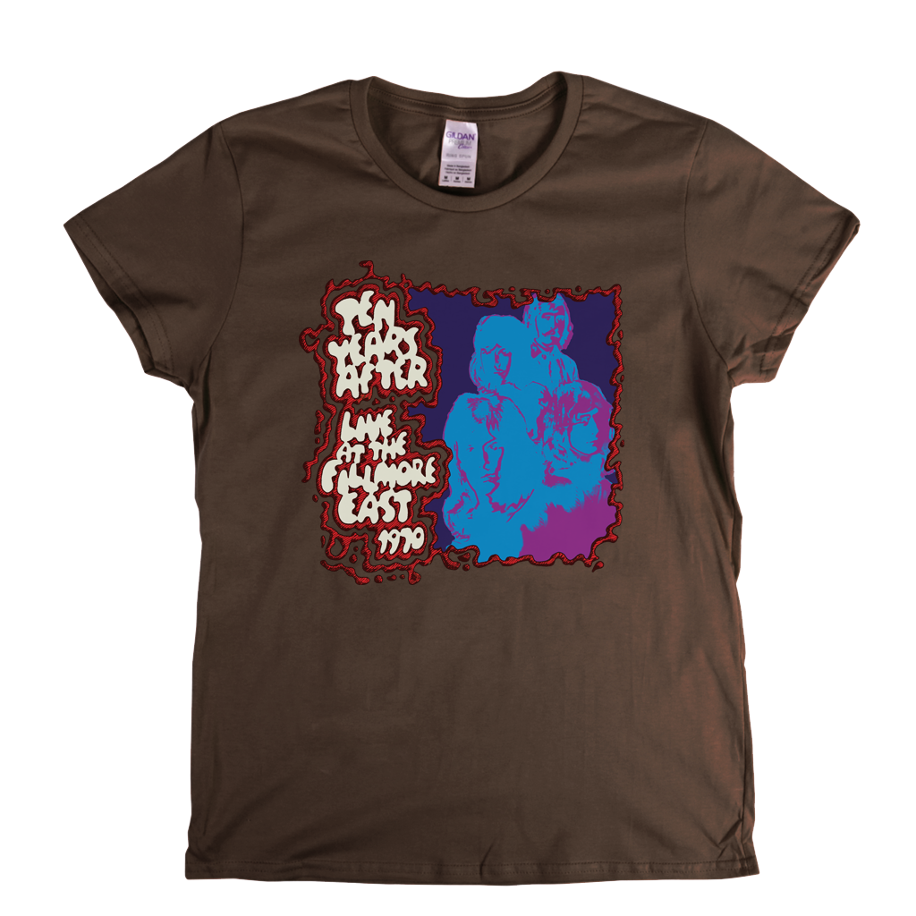 Ten Years After Live At The Fillmore East Womens T-Shirt