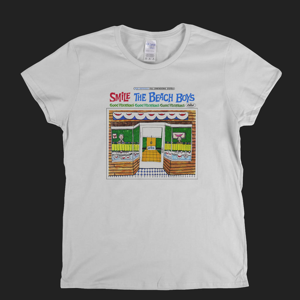 The Beach Boys Smile Womens T-Shirt