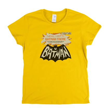 Batman Theme Neal Hefti Womens T-Shirt