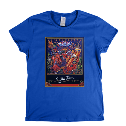 Santana Supernatural Poster Womens T-Shirt