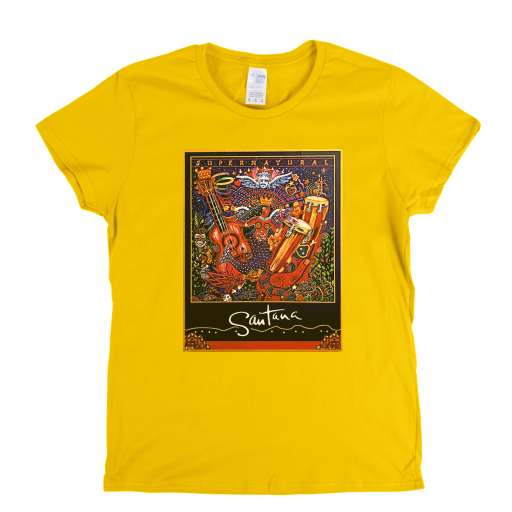 Santana Supernatural Poster Womens T-Shirt