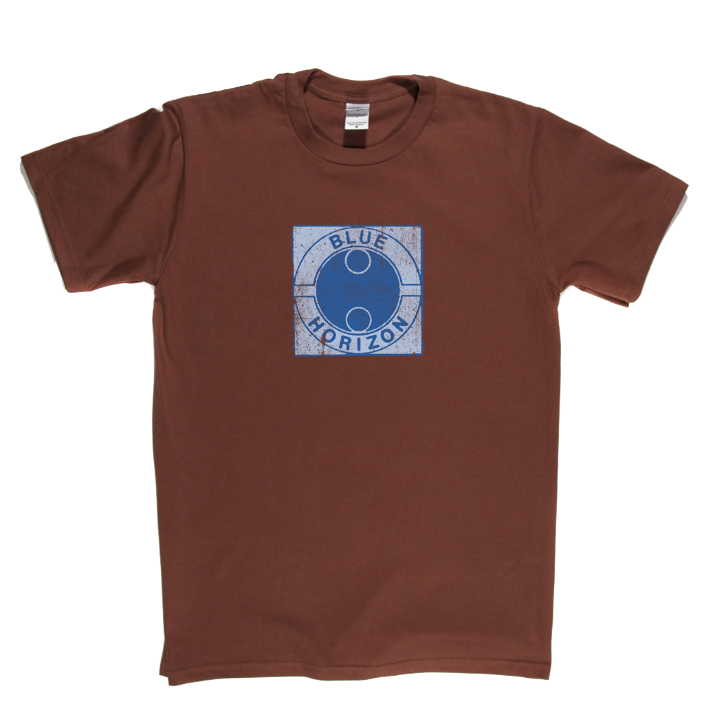 Blue Horizon Label Logo T-Shirt