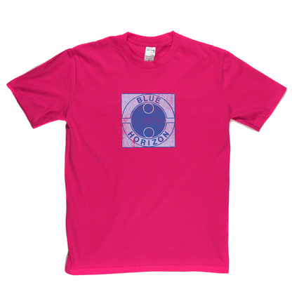 Blue Horizon Label Logo T-Shirt