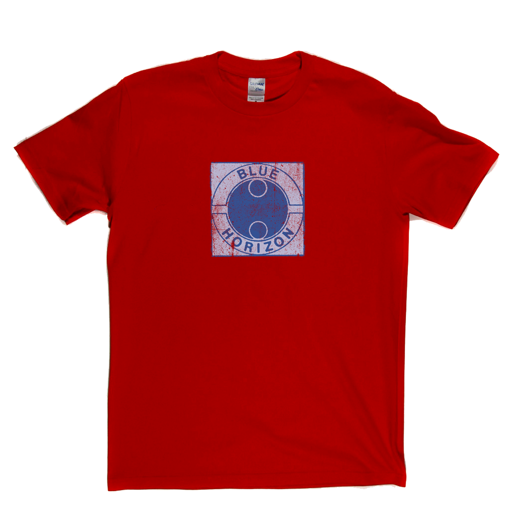 Blue Horizon Label Logo T-Shirt