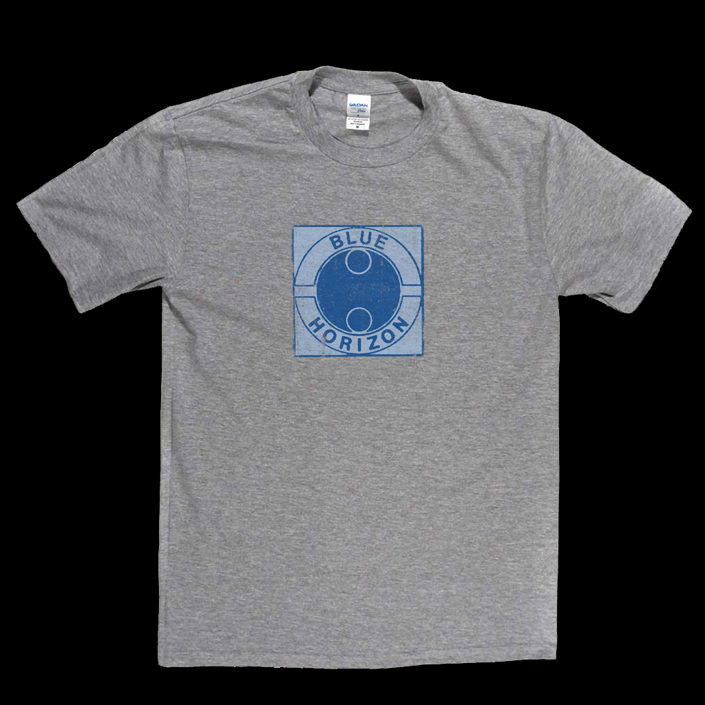 Blue Horizon Label Logo T-Shirt