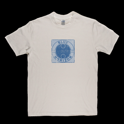 Blue Horizon Label Logo T-Shirt