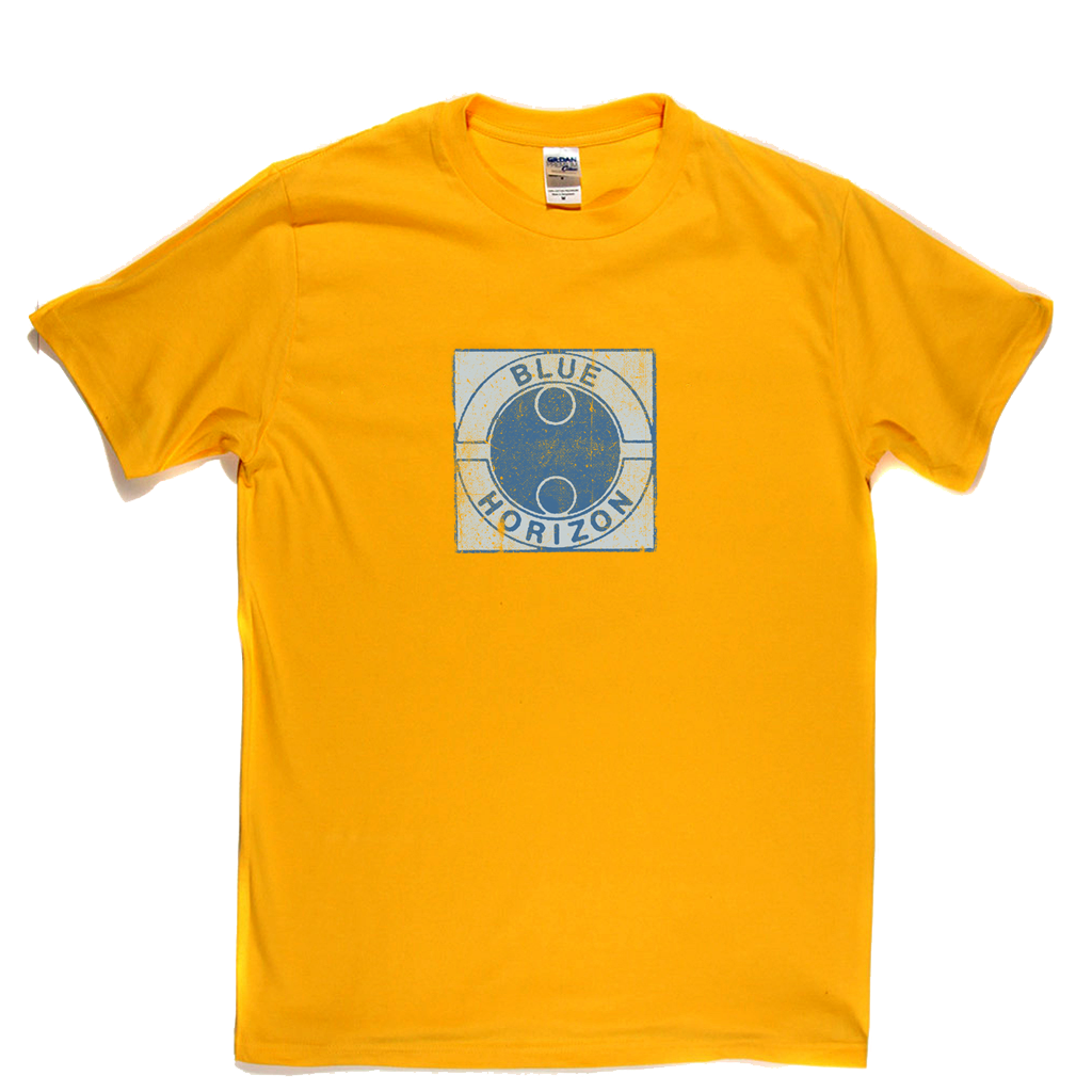 Blue Horizon Label Logo T-Shirt