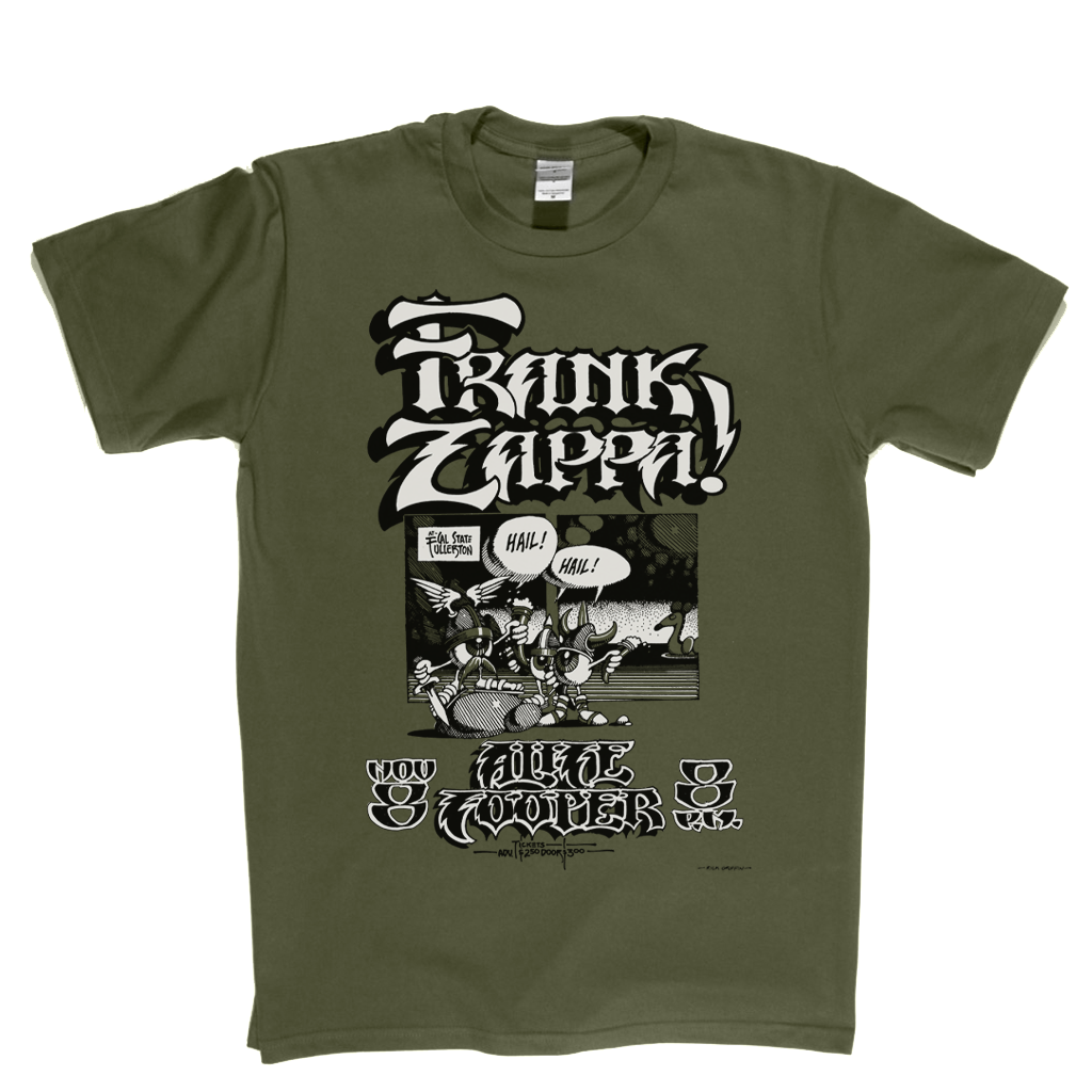 Frank Zappa Alice Cooper Poster T-Shirt