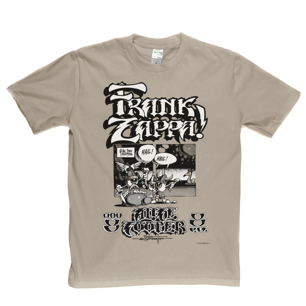 Frank Zappa Alice Cooper Poster T-Shirt