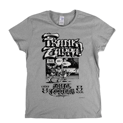 Frank Zappa Alice Cooper Poster Womens T-Shirt