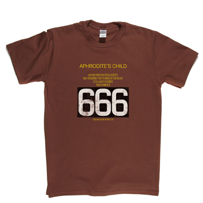 Aphrodites Child 666 T-Shirt