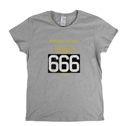 Aphrodites Child 666 Womens T-Shirt