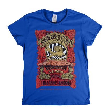 Jefferson Airplane Fillmore West Poster Womens T-Shirt