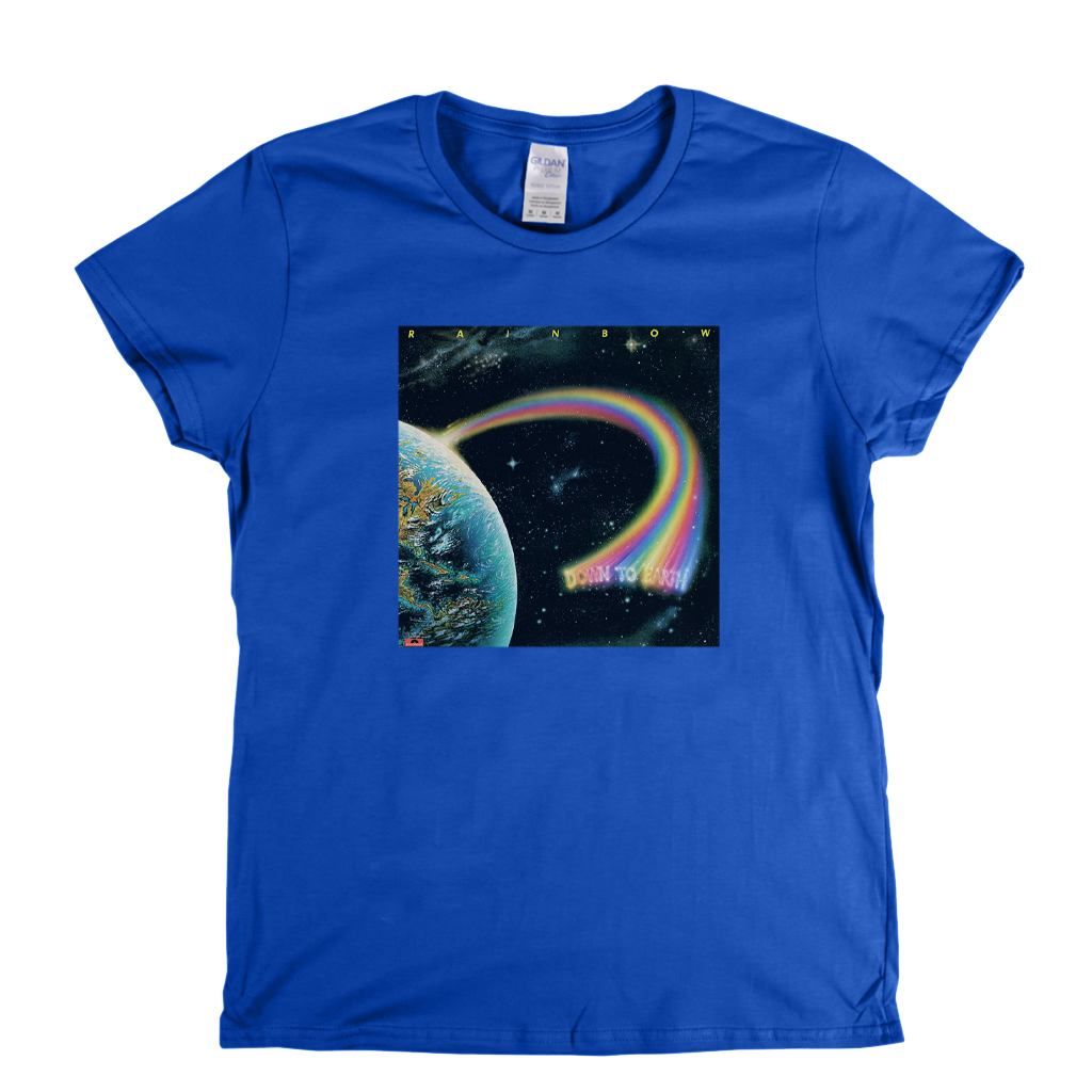 Rainbow Down To Earth Womens T-Shirt